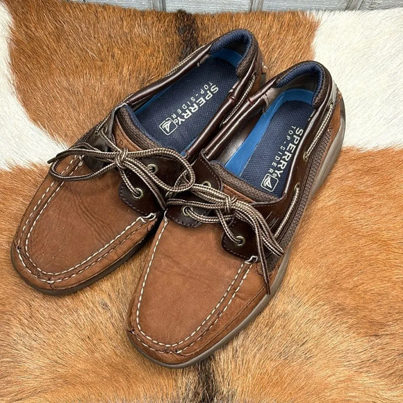 Men’s Sperry shoes size 8.5 check them out very nice thanks 🙏 - Picture 1 of 10